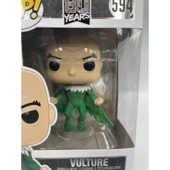 VULTURE #594 Funko Pop MARVEL 80 Years Vinyl Figure Bobblehead - Spider-Man - Picture 2 of 7